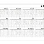 Microsoft Calendar Template