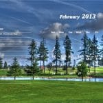 February 2013 Calendar Template